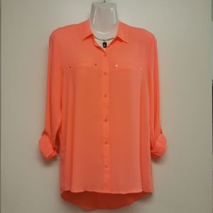 Vibrant Button Up Shirt